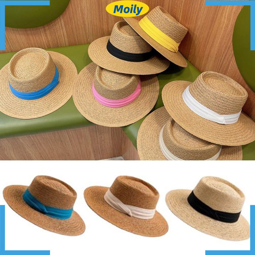 MOILYVN Mũ Bucket Chất Liệu Thoáng Khí Thời Trang Đi Biển Mùa Hè