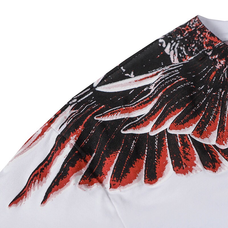 Ma-rc-lo- BEL-ONG Áo Thun Tay Ngắn Thời Trang Đường Phố Chất Lượng Cao