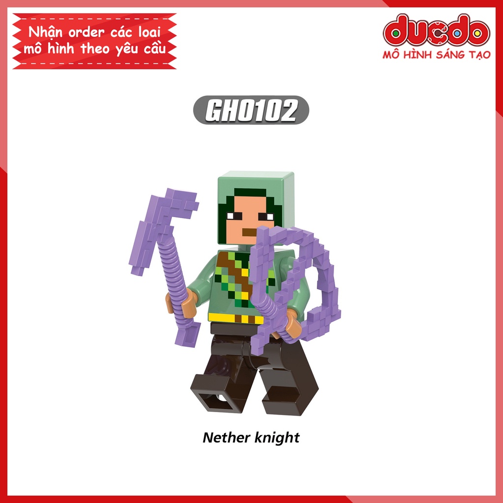 Minifigures các nhân vật Minecraft - Đồ chơi Lắp ghép Xếp hình Mini Mô hình XINH G0113