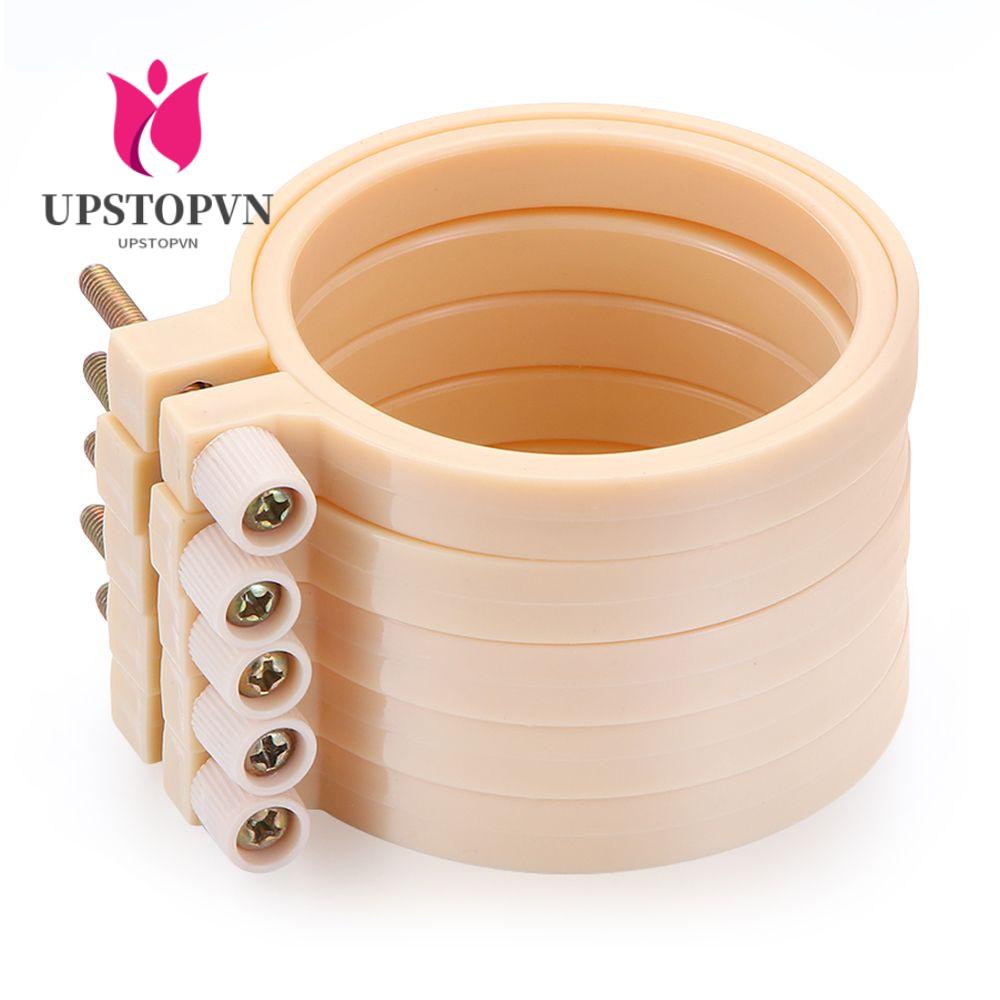 UPSTOPVN Khung Thêu Bằng Nhựa Phong Cách Vintage