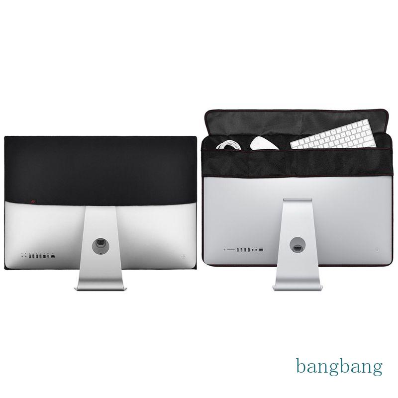 Bao Da Điện Thoại PU Màu Đen Chống Bụi Chống Nước Có Túi Cho Apple iMac for 21 2