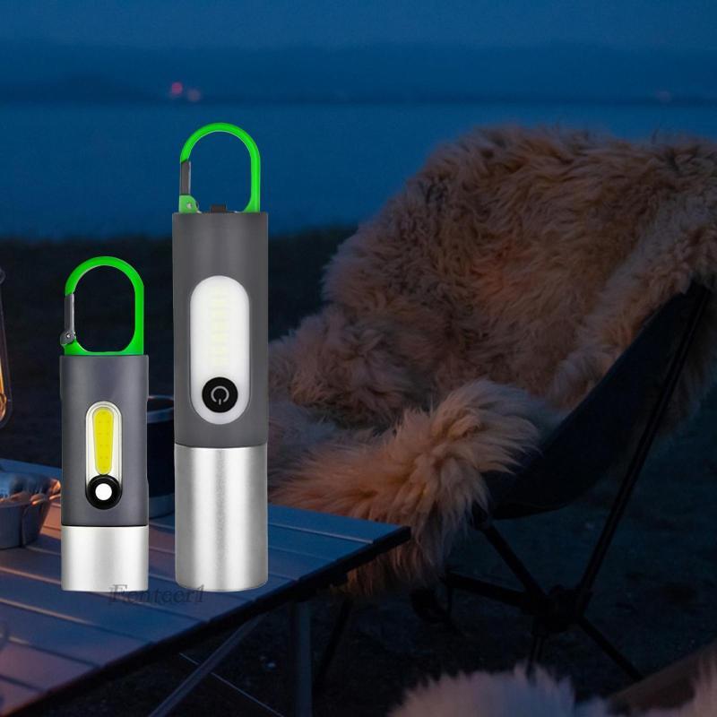 Móc Khóa Đèn Pin 4 Chế Độ Tiện Lợi