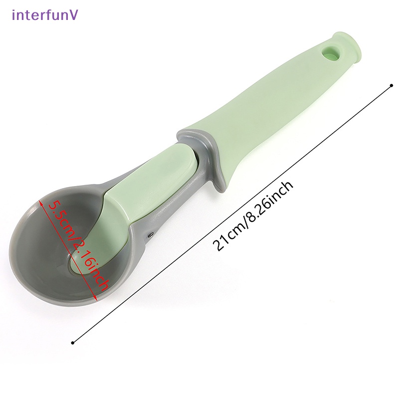 Muỗng Múc Kem / Trái Cây Bằng Nhựa Tiện Dụng