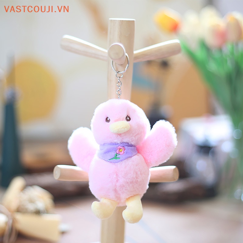 1 Móc Khóa Vịt Nhồi Bông VASTJI Dễ Thương