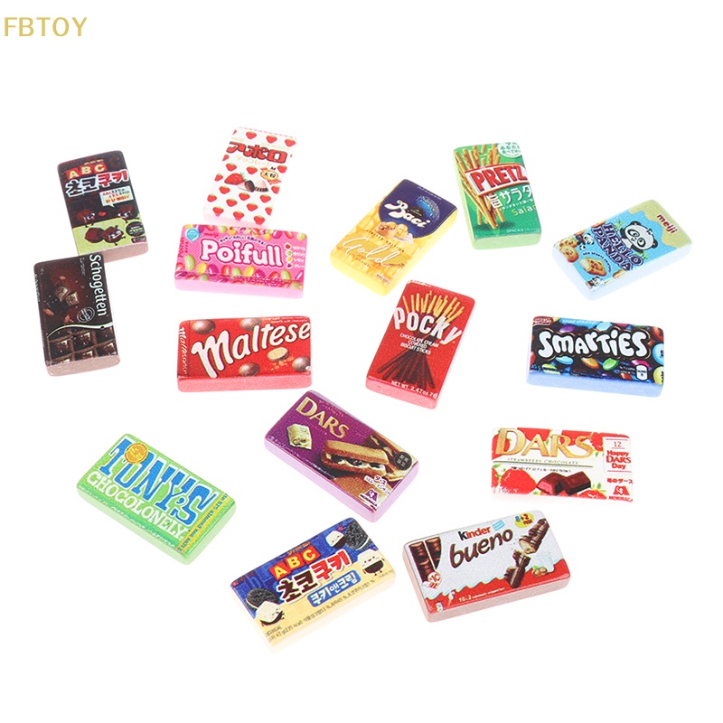 Set 10 Đồ Chơi Thức Ăn Siêu Thị Cho Nhà Búp Bê