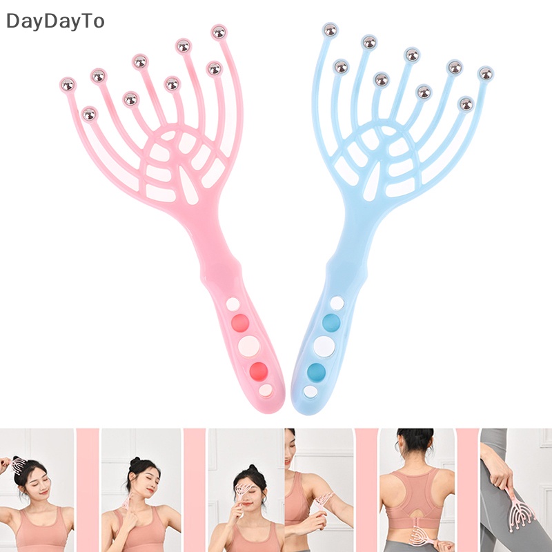 Dụng Cụ Mát Xa Da Đầu Hình Bạch Tuộc Giúp Giảm Căng Thẳng