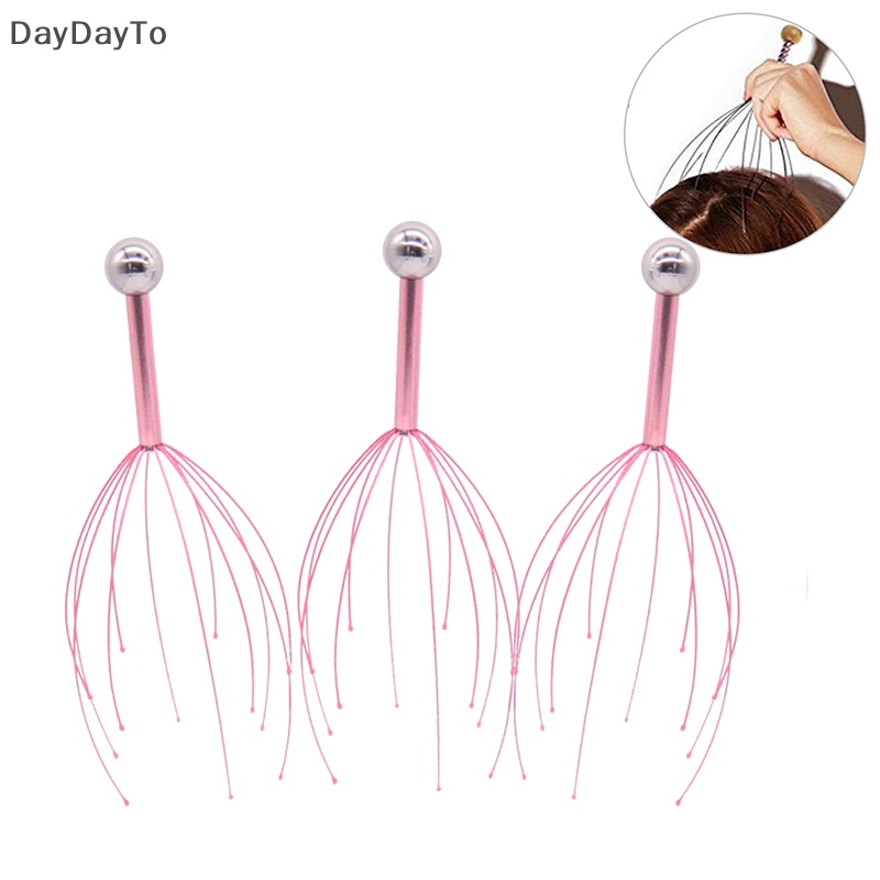 Dụng Cụ Mát Xa Đầu Hình Bạch Tuộc Giúp Giảm Căng Thẳng Hiệu Quả