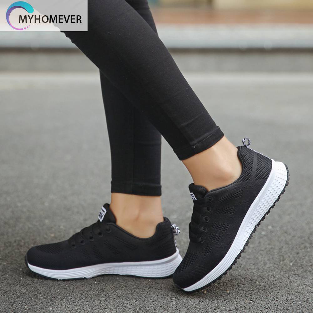 Giày Thể Thao Lưới Thoáng Khí Thời Trang Cho Nữ