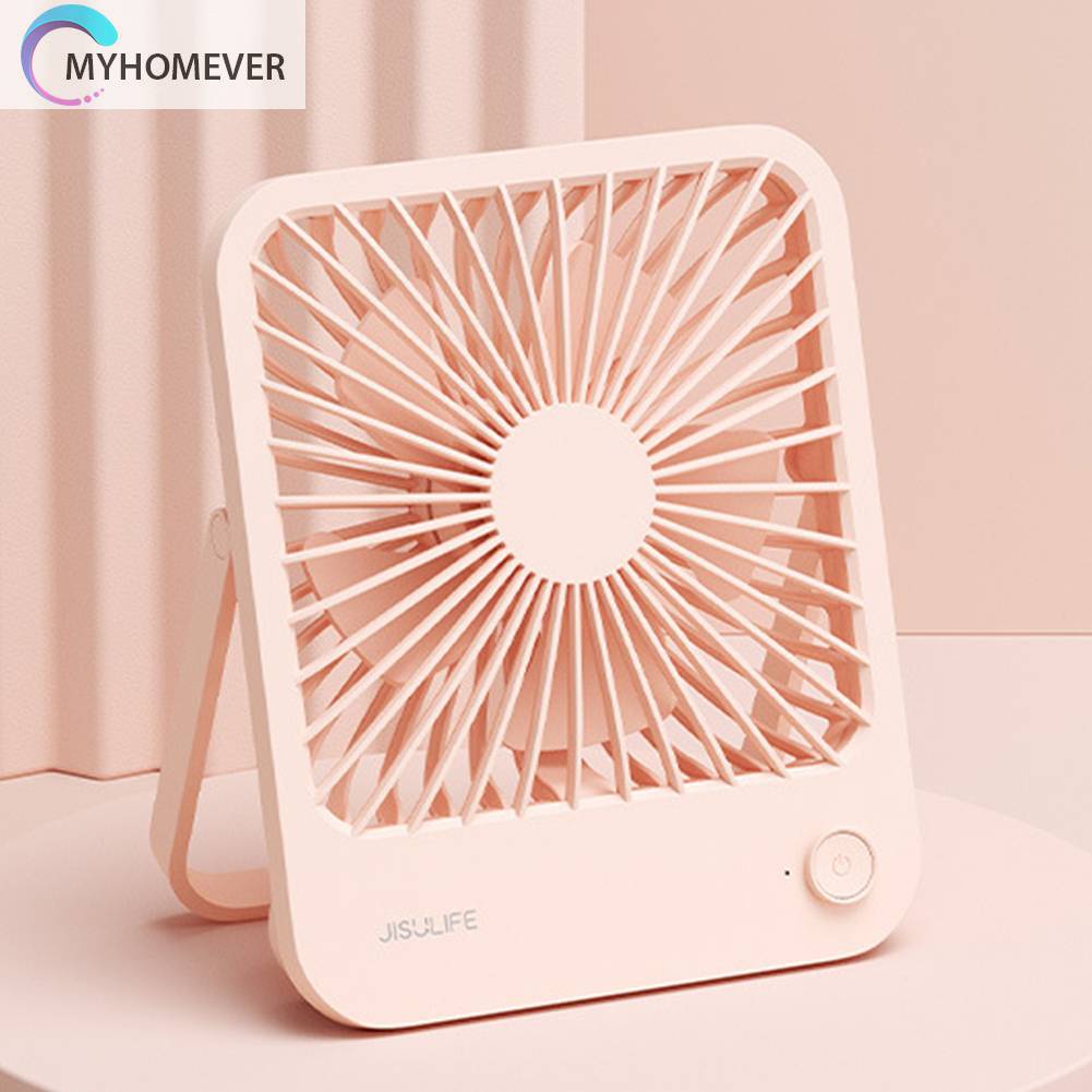 Quạt Làm Mát Để Bàn 4 Tốc Độ Yên Tĩnh 2000mAh / 4500mAh Có Thể Gập Lại