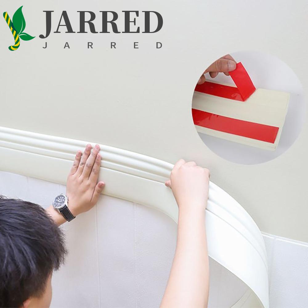 JARRED Giấy Dán Tường Bằng Xốp Họa Tiết Vân Gỗ Chống Thấm Nước