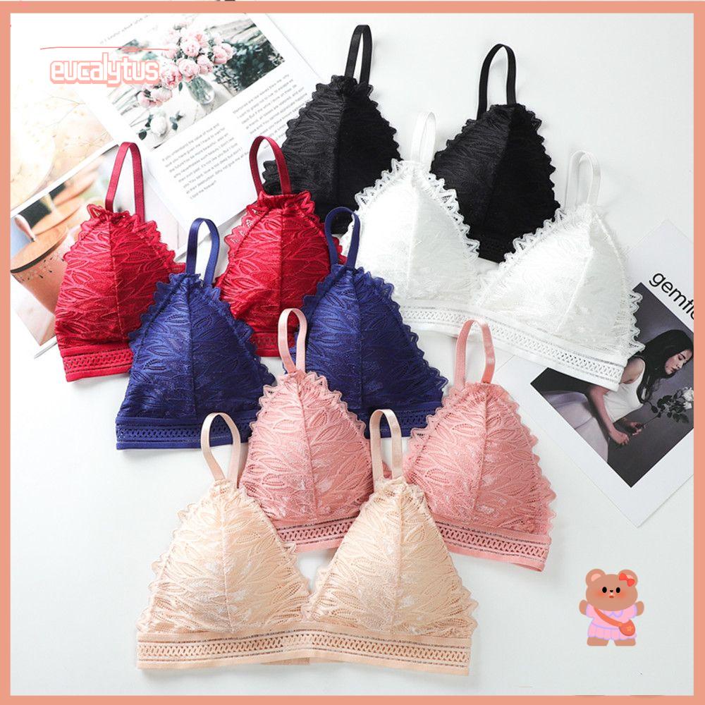 EUTUS Bra Thể Thao Không Gọng Kèm Mút Nâng Ngực Thiết Kế Quyến Rũ