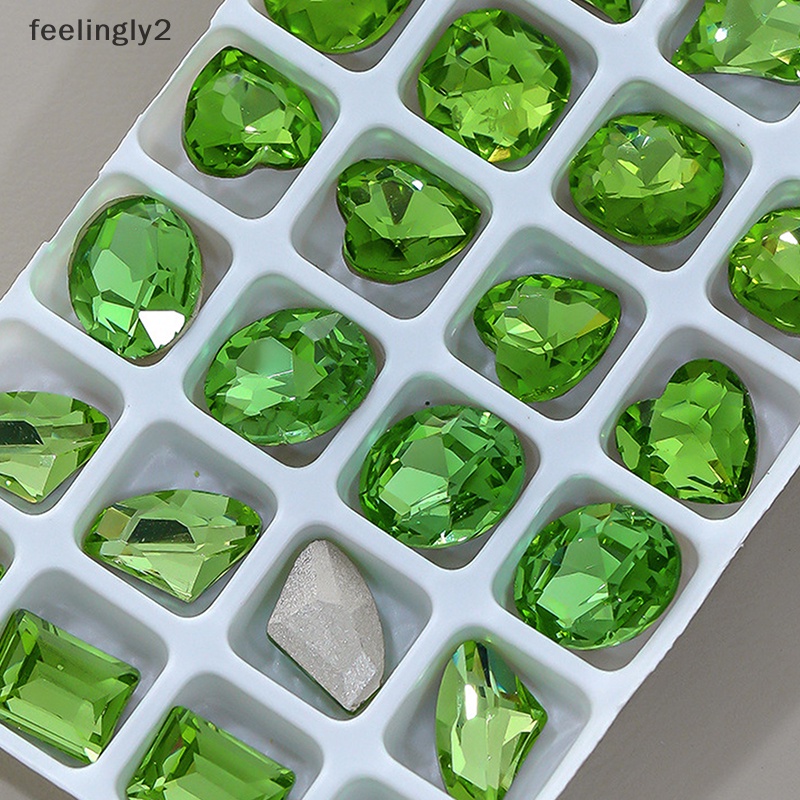 Bộ 28 Hạt Đá Đính Trang Trí Móng Tay Nghệ Thuật