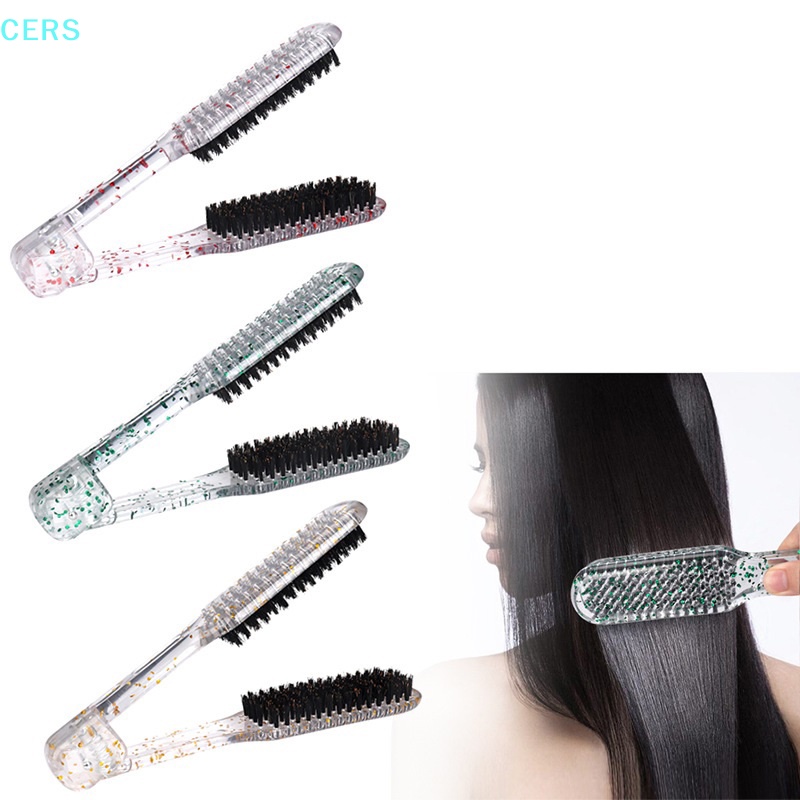 1 Lược Đôi Chải Tóc Thẳng Hình Chữ V Chuyên Dụng RS