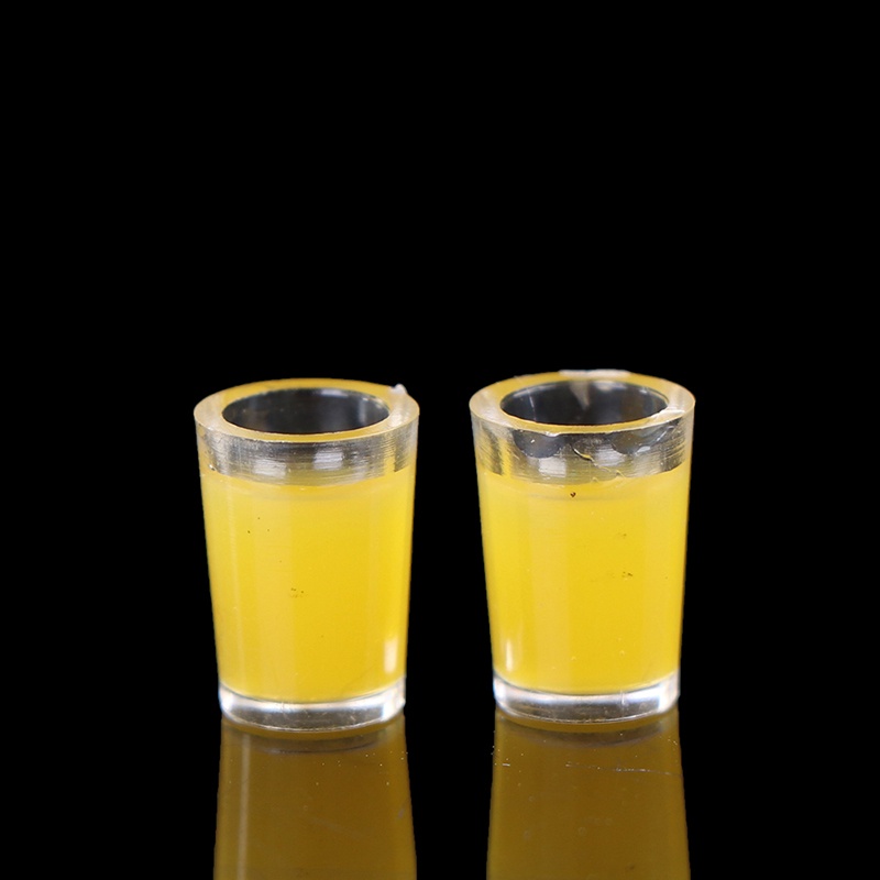 Set 3 Bình Nước Ép Trái Cây Mini Trang Trí Nhà Búp Bê