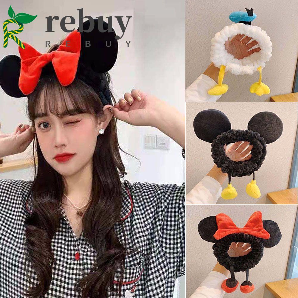Băng Đô Cài Tóc Hình Chuột Mickey / Vịt Donald Dễ Thương Tiện Dụng Rửa Mặt / Trang Điểm Cho Bé