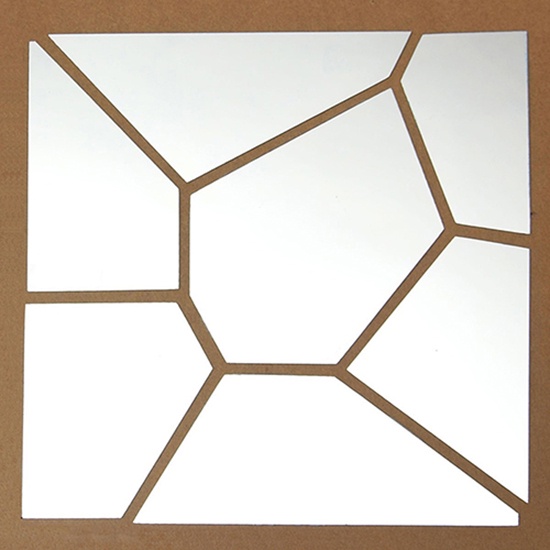 Sticker Dán Tường Họa Tiết 3D Hiệu Ứng Gương Dùng Trong Trang Trí Nhà