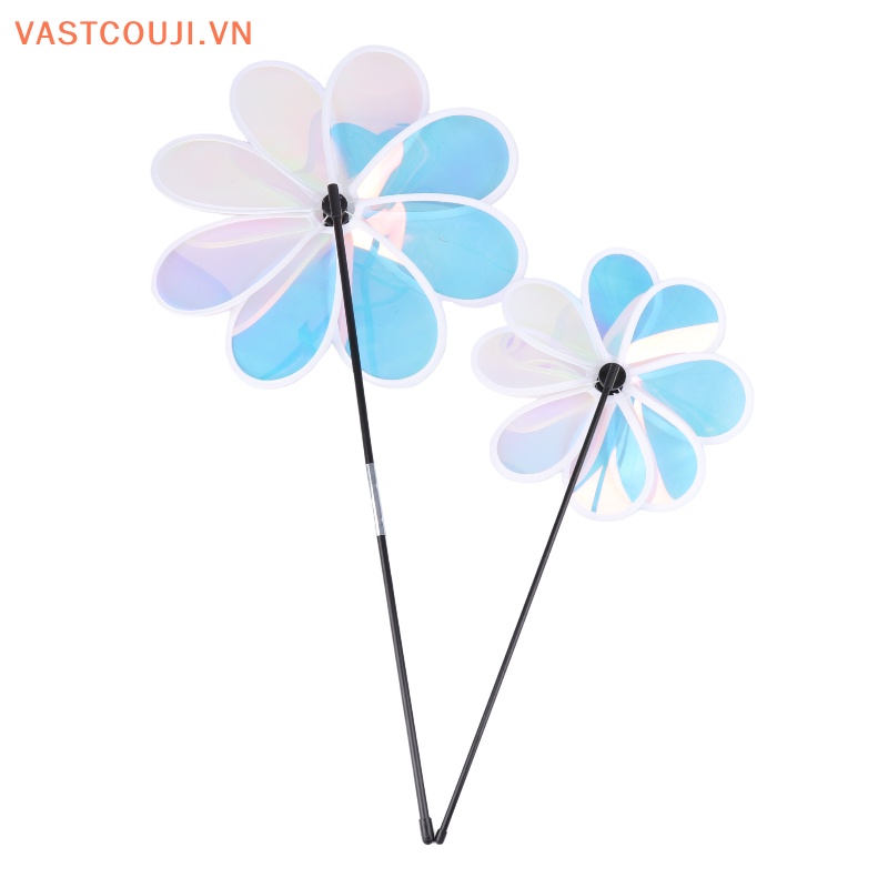 1 Cánh Gió Hình Hoa Hướng Dương Đính Kim Sa Nhiều Màu Có Thể Gấp Gọn Dùng Trang Trí Sân Vườn / Cắm Trại / Dã Ngoại