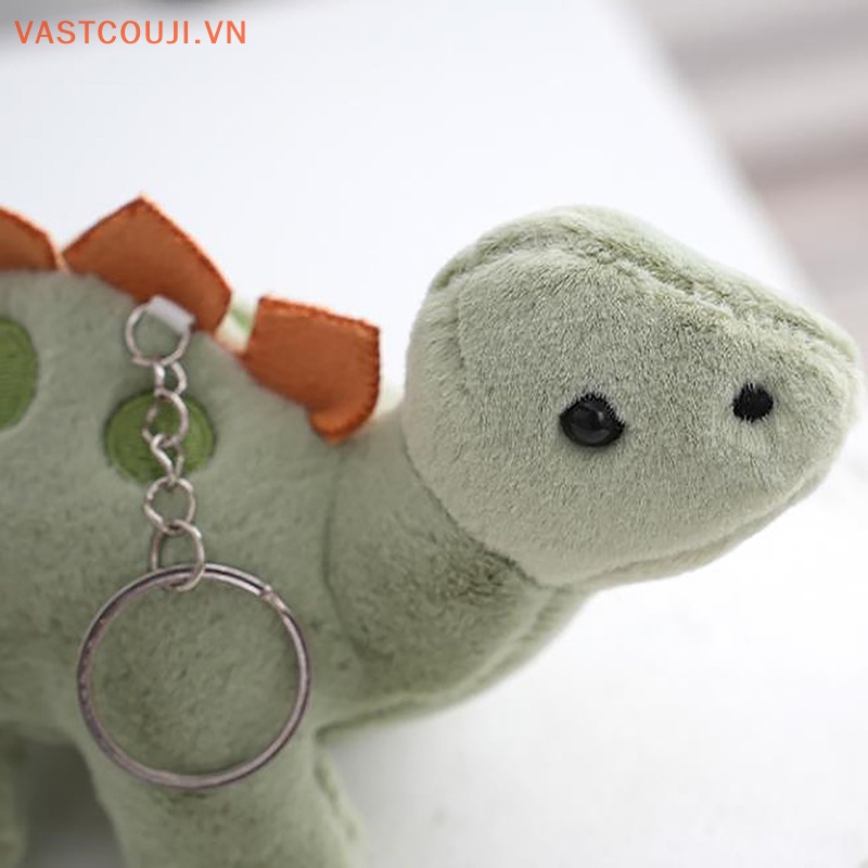 1 Móc Khóa Khủng Long Nhồi Bông 13cm Dễ Thương