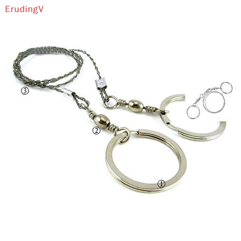 Cưa Dây Bằng Thép Không Gỉ Có Tay Cầm Tiện Dụng Khi Đi Cắm Trại