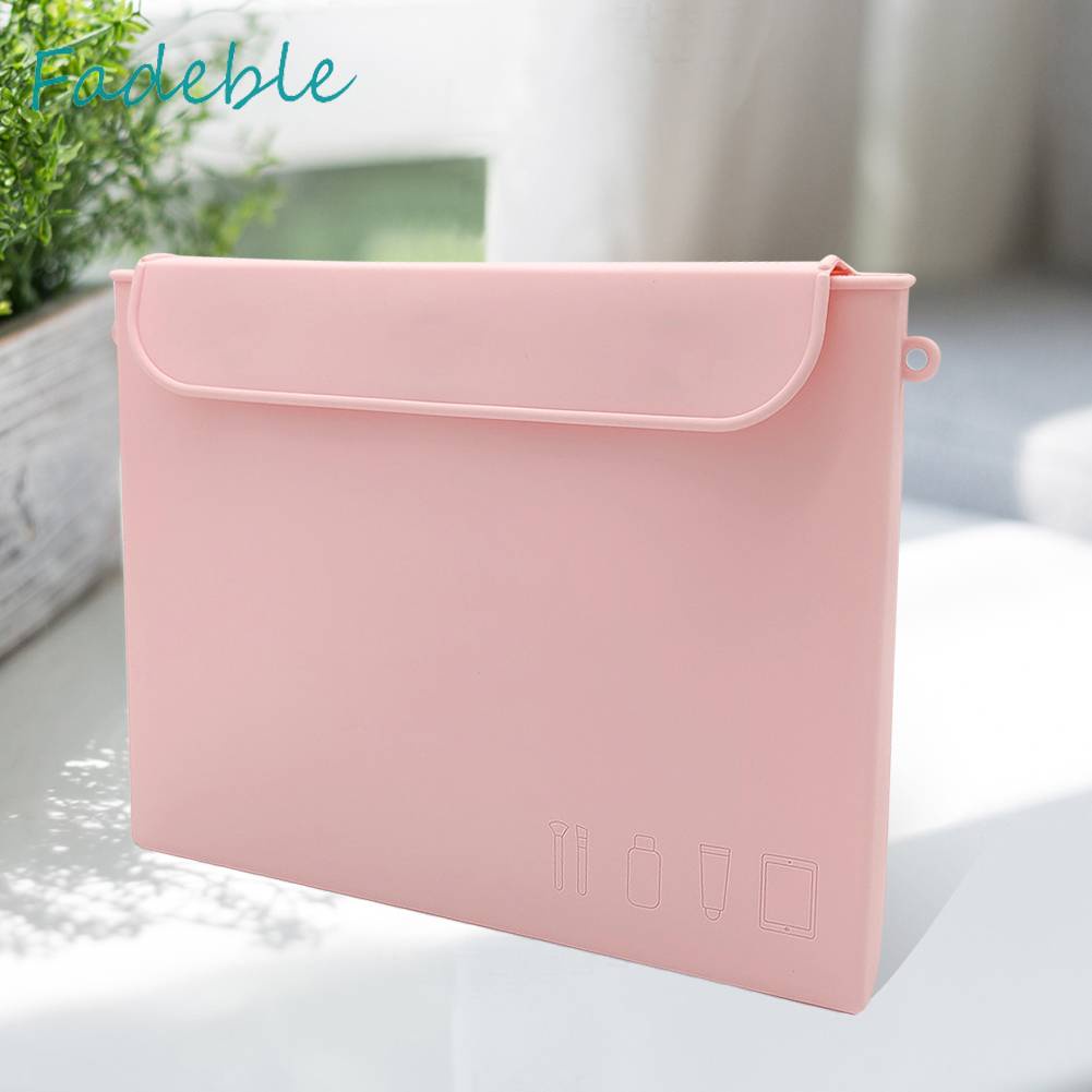 Túi Đựng Mỹ Phẩm Bằng Silicone Gọn Nhẹ Cho Nữ