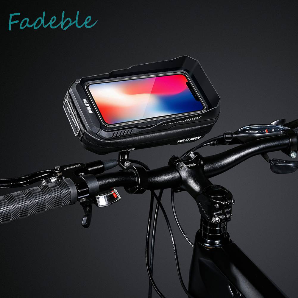 Túi Đựng Điện Thoại 0.6L Chống Thấm Nước Gắn Tay Lái Xe Đạp Tiện Dụng