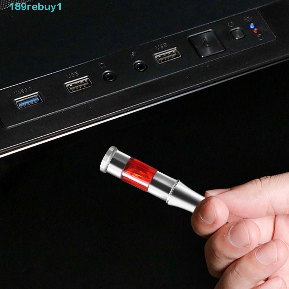 REBUY1 1 Móc Chìa Khóa Chống Tĩnh Điện Có Đèn LED Chất Lượng Cao