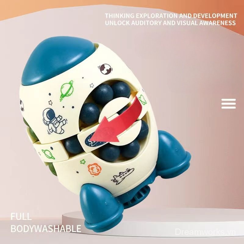 Đồ Chơi Khối Rubik Hình Burger Giáo Dục Tiểu Học Phát Triển Trí Tuệ Cho Trẻ Mẫu Giáo