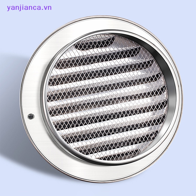 Nắp Đậy Lỗ Thông Gió Bằng Thép Không Gỉ Hình Tròn Cho Hệ Thống HVAC