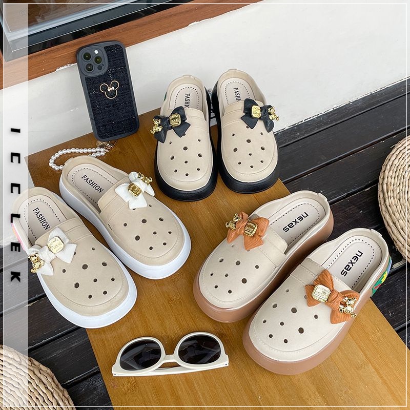 Dép bánh mì ICCLEK 29zDDX070502 B28G0SM 37Z230910 thoải mái thời trang sang chảnh