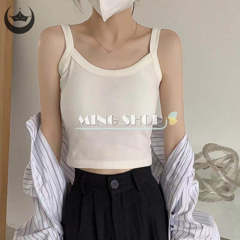 Áo Hai Dây Màu Sắc Thời Trang Mùa Hè Gợi Cảm Cho Nữ