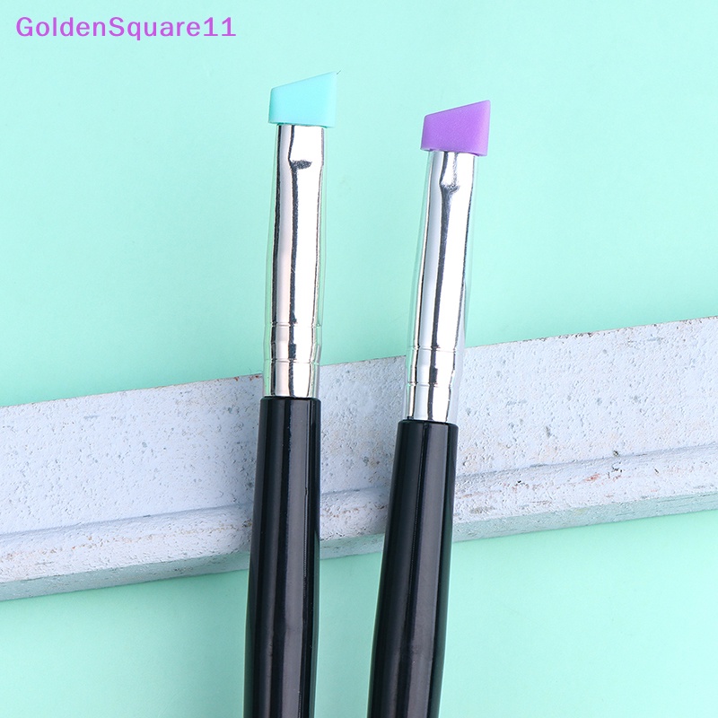 Dụng Cụ Nối Mi Bằng Silicon Mềm Màu Vàng Kim