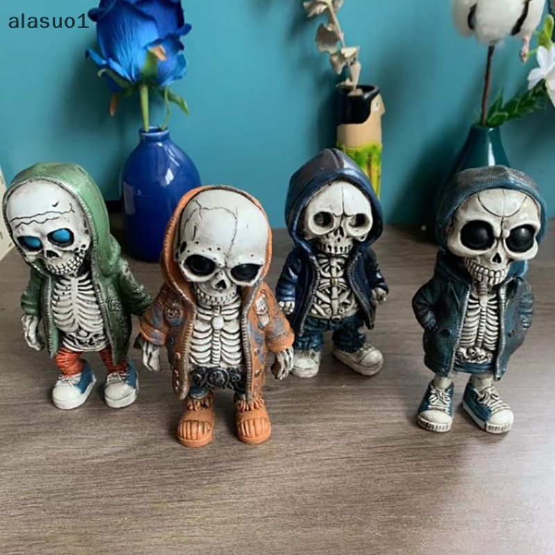 Đồ trang trí Bộ Xương Trang Trí Halloween Bằng Nhựa Resin