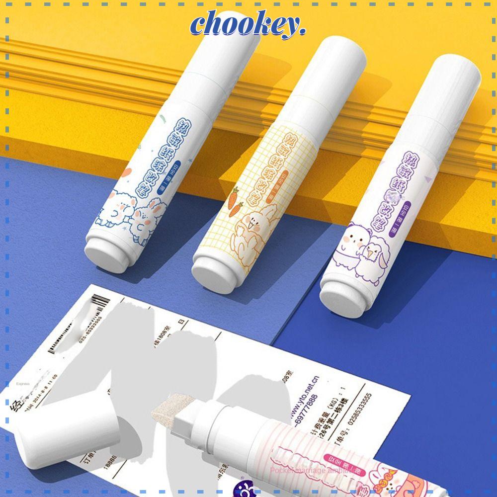 CHOOKEY Bút Đánh Dấu Bằng Giấy Nhiệt Bảo Vệ Chống Trộm Đa Chức Năng