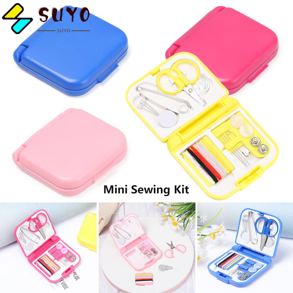 SUYO Hộp Dụng Cụ May Vá Mini Chuyên Nghiệp DIY