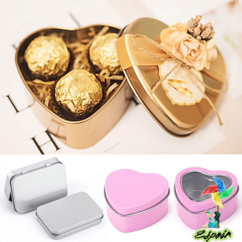 ESPO Set 2 Lọ Thiếc Đựng Nến Nhiều Kiểu Dáng