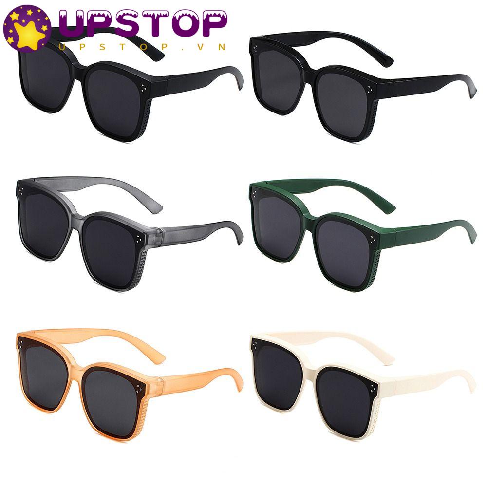 UPSTOPVN Kính Chống Nắng Phân Cực Mặt Vuông Chống Tia UV400 Y2K Dùng Ngoài Trời