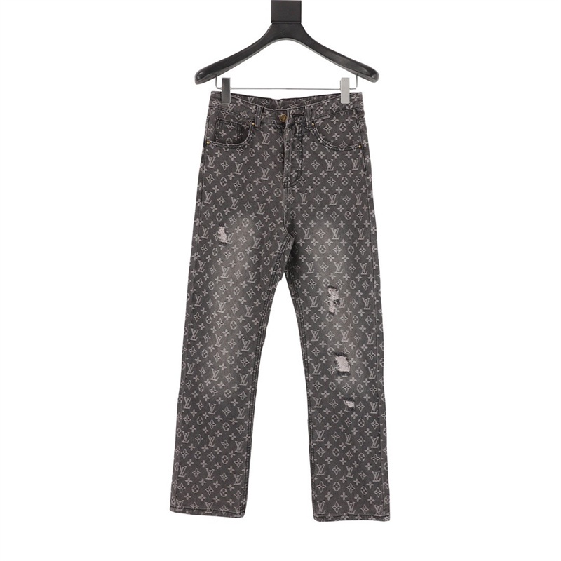 Quần Jeans Louis888v Thêu Hình Thời Trang Cá Tính