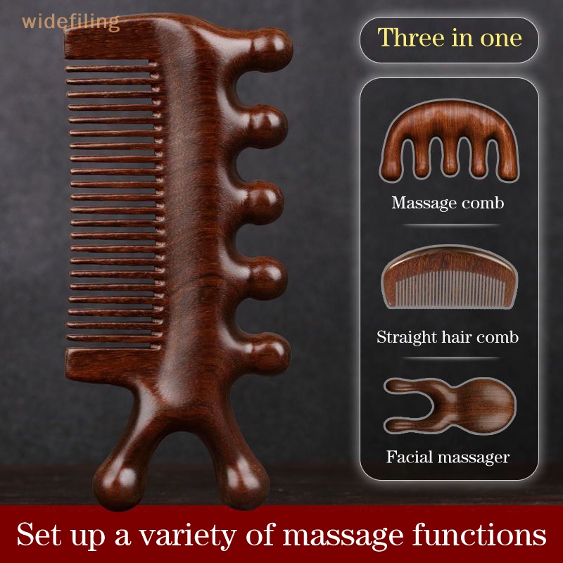 Lược Chải Tóc Mát Xa Da Đầu 3 Trong 1 Tiện Dụng