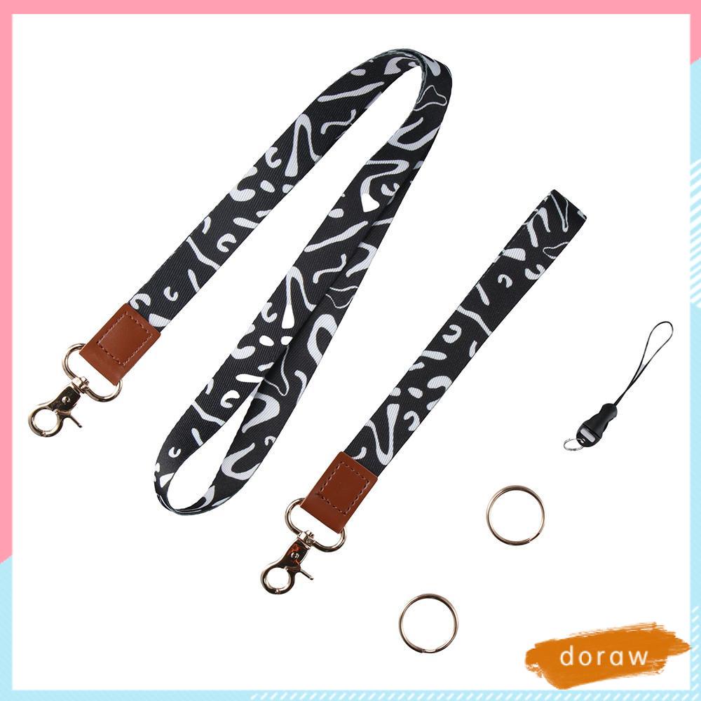 DORAW Set 2 Móc Chìa Khóa Có Thể Xoay Được Thiết Kế Mới Tiện Lợi Dễ Sử