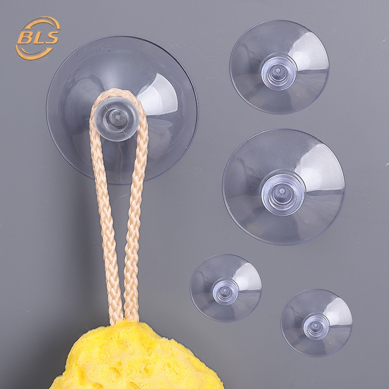 Móc Treo Đồ Gắn Tường Bằng PVC Trong Suốt Hình Cây Nấm Sáng Tạo