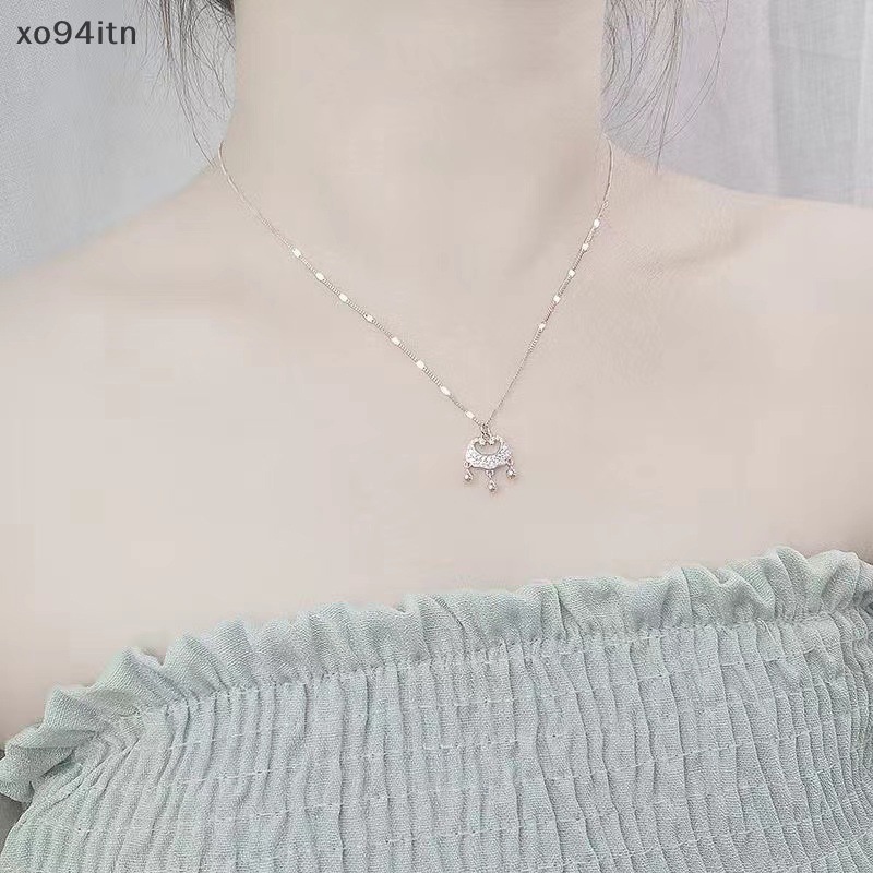 Vòng Cổ Choker Y2k Mặt Ổ Khóa An Toàn Thời Trang Đường Phố Cho Nữ