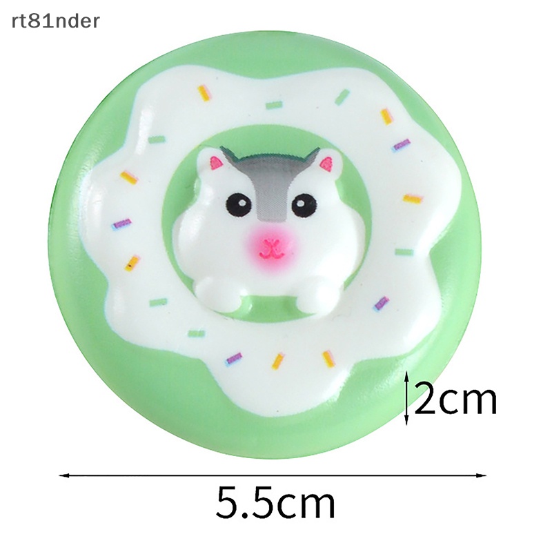 Rt 1 Đồ Chơi Squishy Hình Bánh Donut Có Móc Khóa Giúp Giảm Căng Thẳng