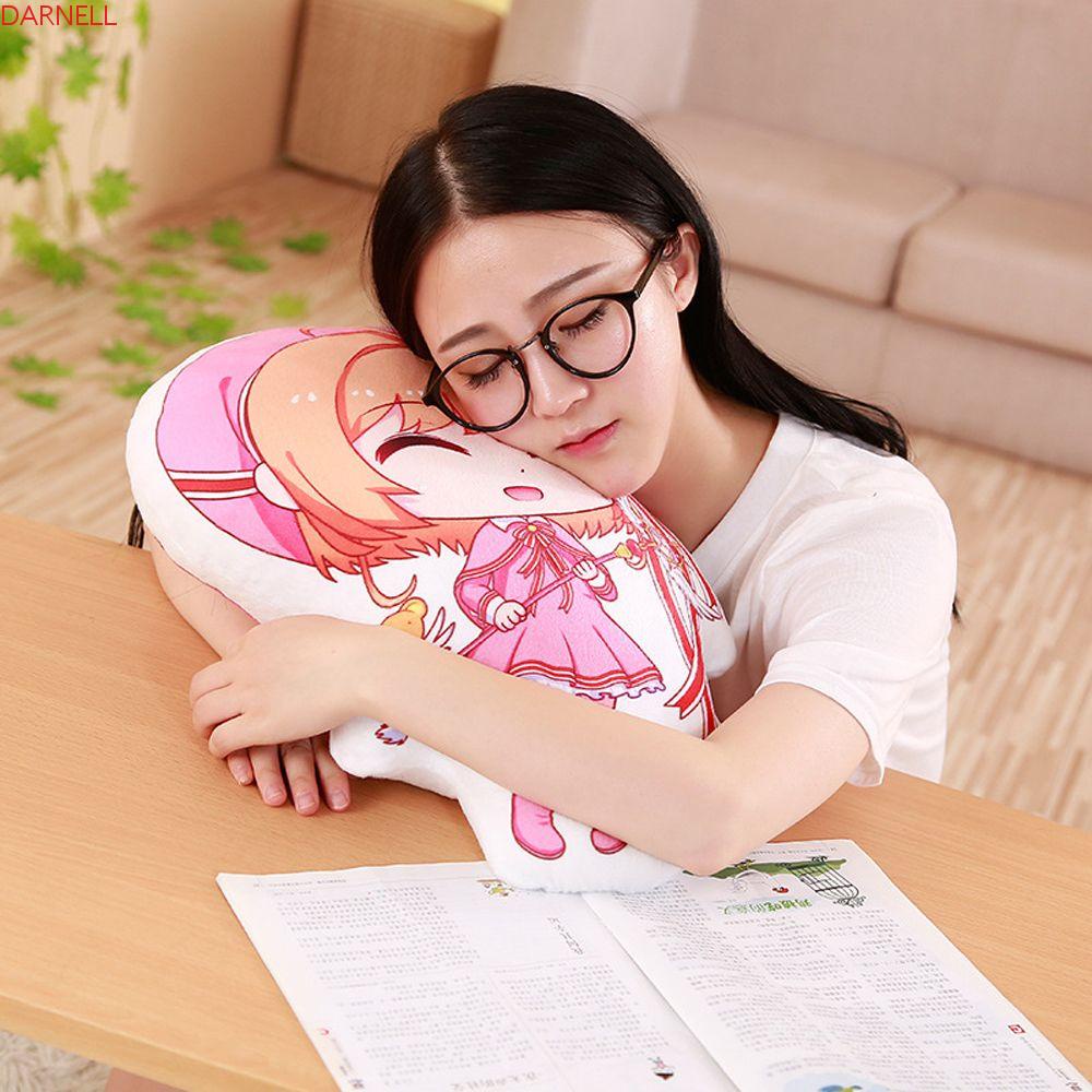 DARNELL Thẻ Đồ chơi nhồi bông Hình Nhân Vật Anime Dễ Thương Trang Trí Ghế Sofa / Túi Ngủ