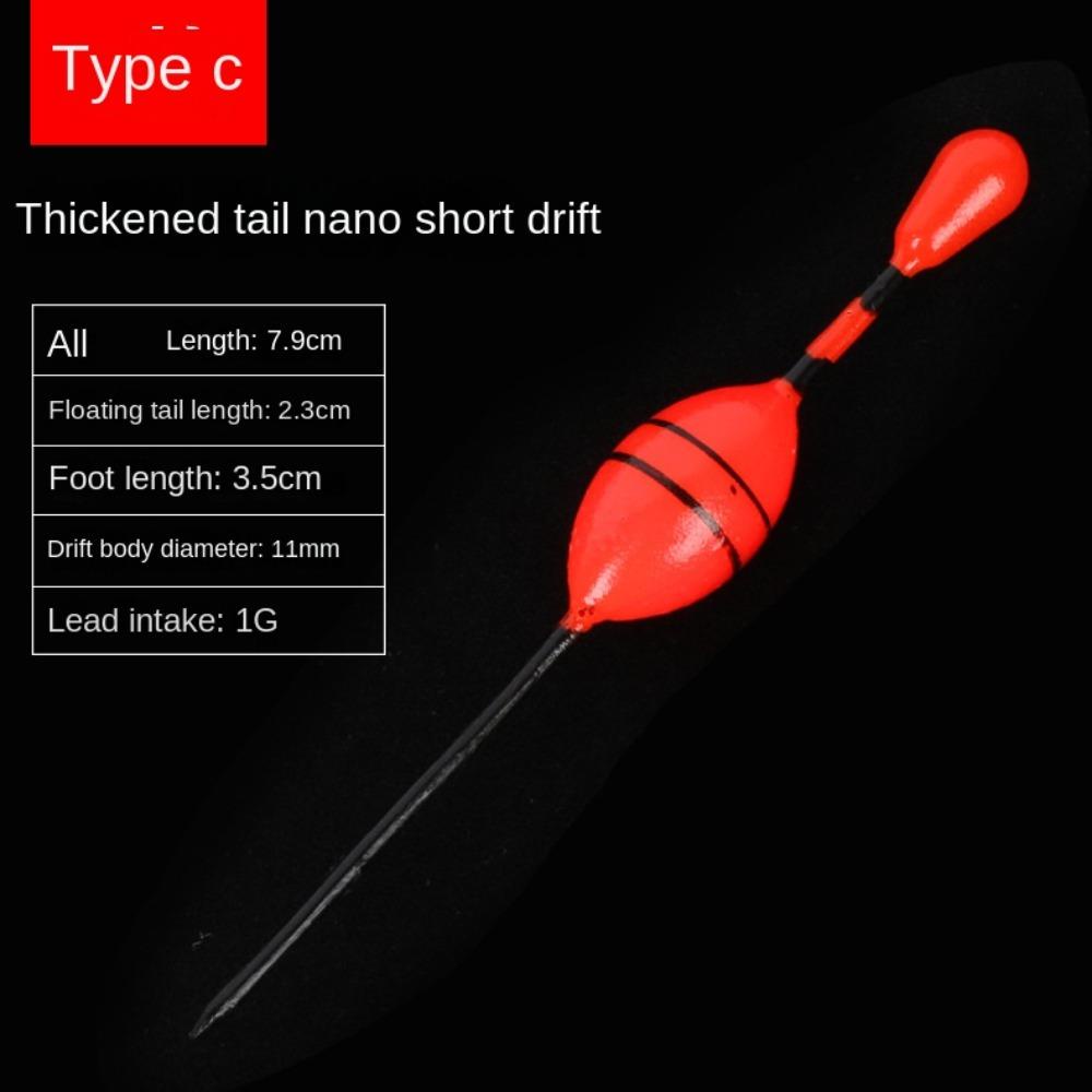 PEARLVN Phao Câu Cá Dạng Ống Nhiều Kích Cỡ Hợp Thời Trang