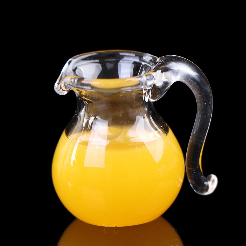 Set 3 Bình Nước Ép Trái Cây Mini Trang Trí Nhà Búp Bê