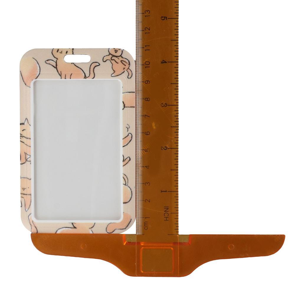 CHOOKEY Dây Đeo Thẻ ID / Chìa Khóa Hình Mèo Dacron Dễ Thương Tiện Dụng Cho Văn Phòng