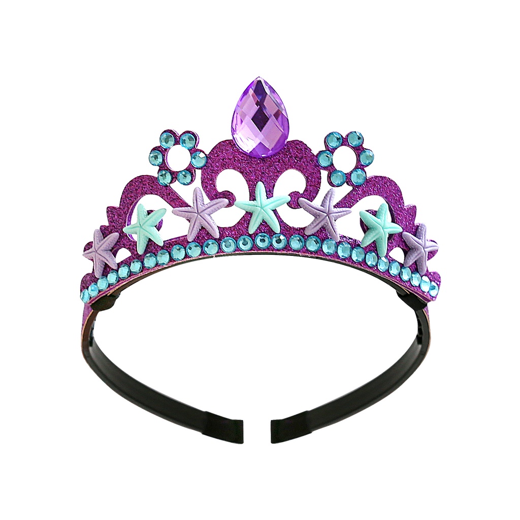 Băng Đô Cài Tóc Phong Cách Công Chúa Tiên Cá Cho Bé Gái