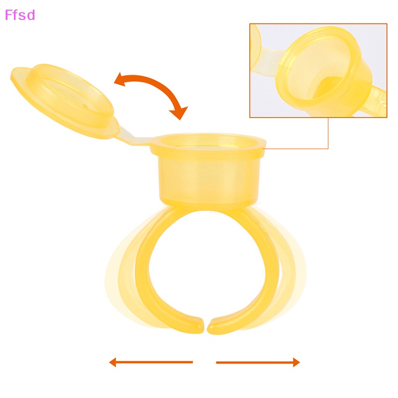 Bộ 50 Cốc Đựng Mực Xăm Có Nắp Đậy Dùng Một Lần Tiện Dụng