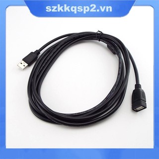 Dây Cáp Nối Dài 1.5m 3m 5m 10m usb 2.0 a / f Tốc Độ Cao Cho pc laptop vnk2