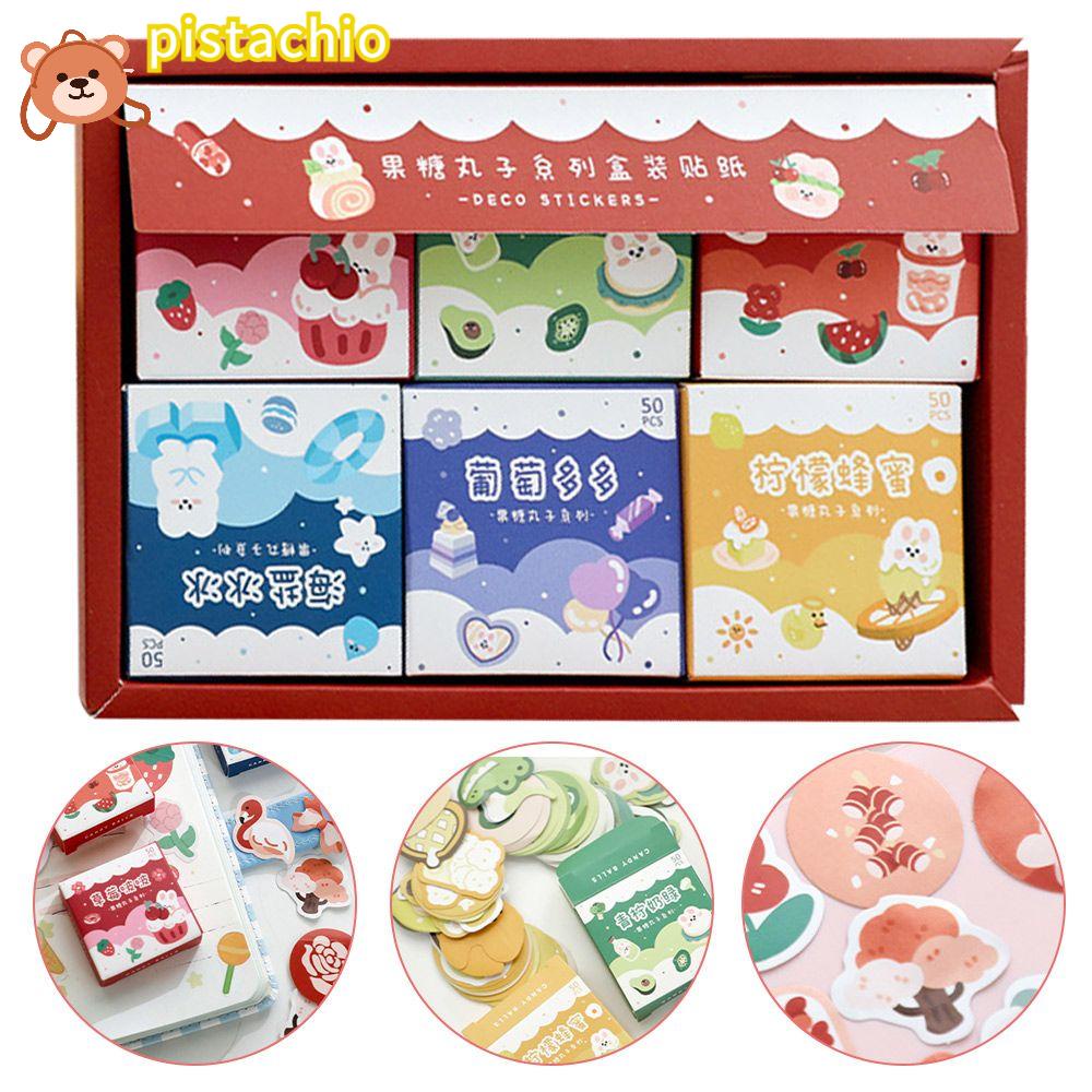 PISTA Giấy Tráng Men Dễ Thương Dùng Trang Trí DIY